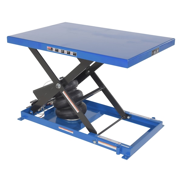 Vestil Heavy Duty Air Bag Scissor Table, 1000 lb. Cap ABLT-1000 - main